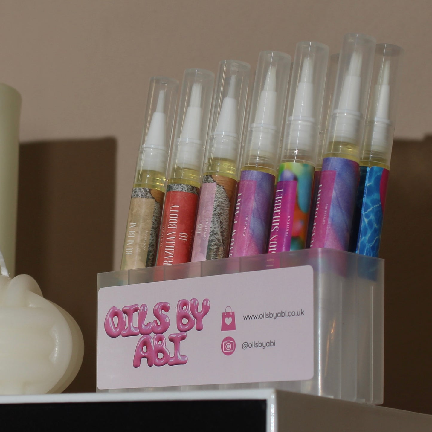 Bundle Of 3 Cuticle Oil Pens - stand not included